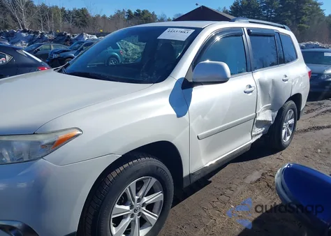 2013 Toyota Highlander Se V6 from USA, damaged, VIN 5TDBK3EH7DS261633